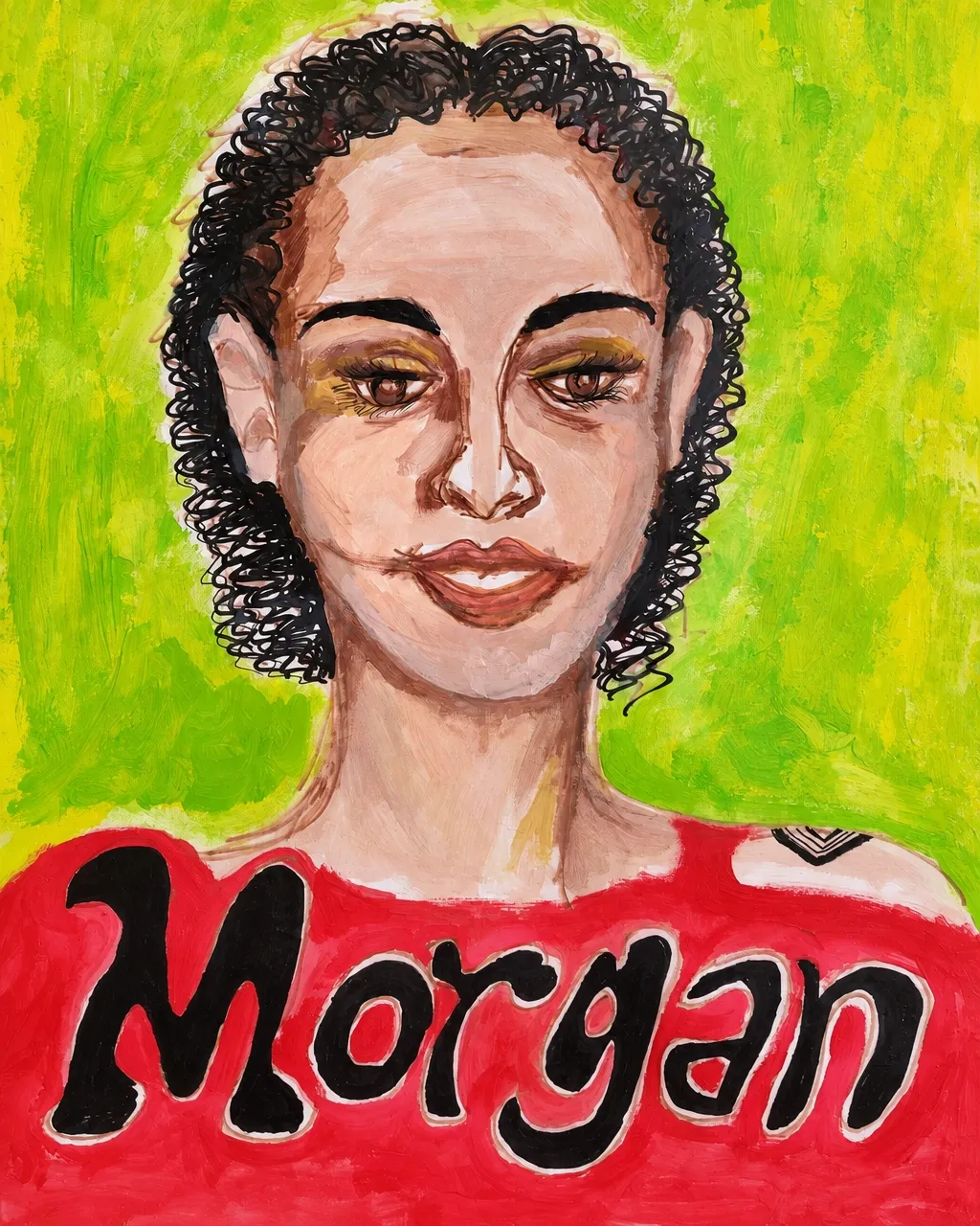 Portrait of Morgan